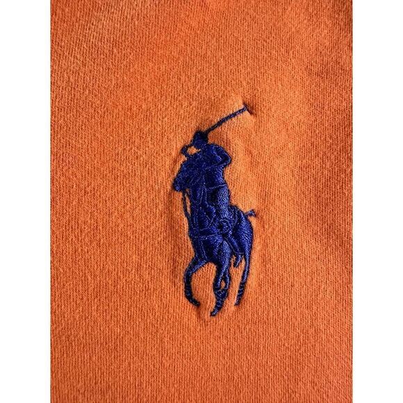 POLO GOLF Ralph Lauren Men's 1/4 Zip long Sleeve Pullover Shirt XL Orange - Picture 3 of 8